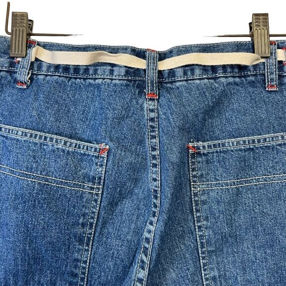 Forenza Womens baggy Jnco style wide leg Pockets Vintage Denim 16 - Picture 12 of 16